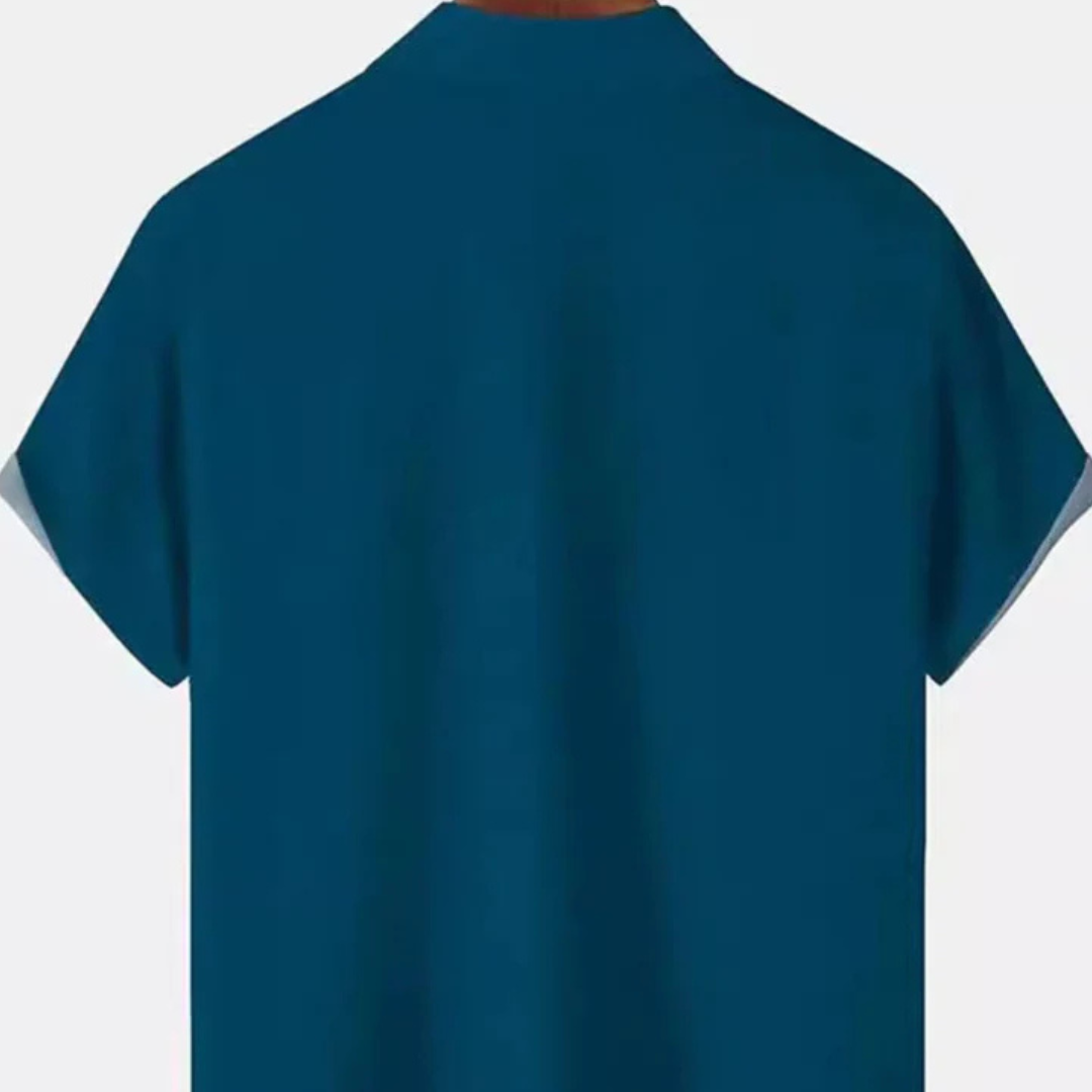 Men's Block Short Sleeve Shirt