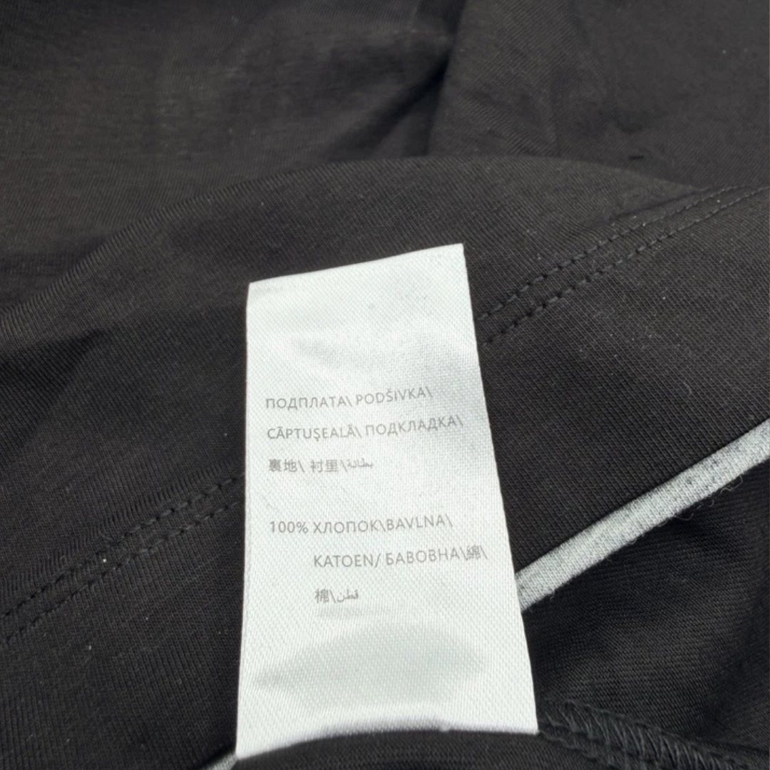 BRUNELLO CUCINELLI Black Embroidered Layered Short-Sleeve T-Shirt