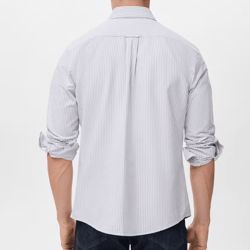 100% cotton Mango striped shirt - Teecraft