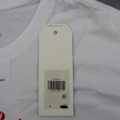 Levis Shirt Mens M White Short Sleeve