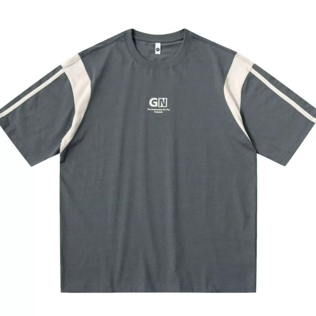 Men's Casual Round Neck Short Sleeve T-Shirt