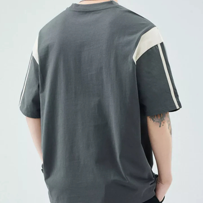 Men's Casual Round Neck Short Sleeve T-Shirt
