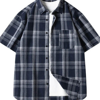 Men's Loose Fit Short Sleeve Shirt