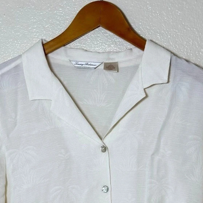 Tommy Bahama Women Silk Camp Shirt