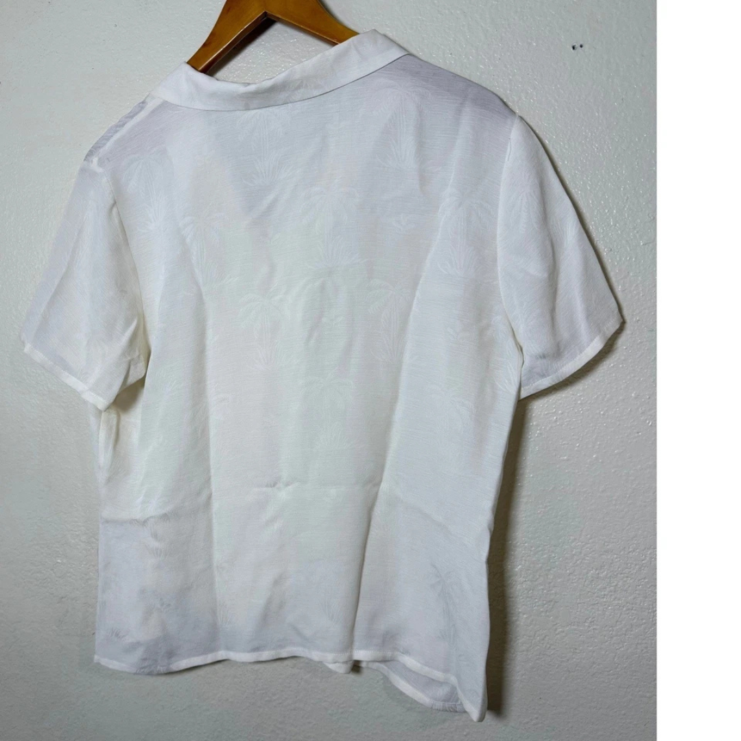 Tommy Bahama Women Silk Camp Shirt