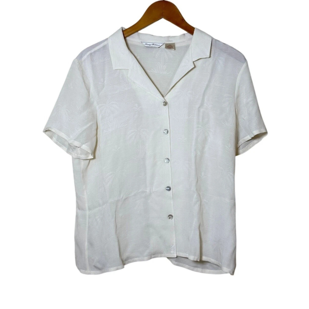 Tommy Bahama Women Silk Camp Shirt