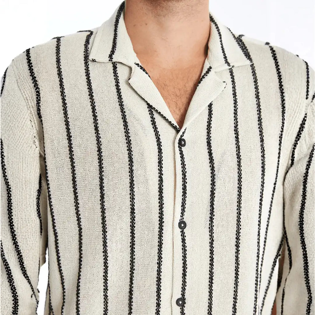 LCW Vision Regular Fit Short Sleeve Striped Shirt