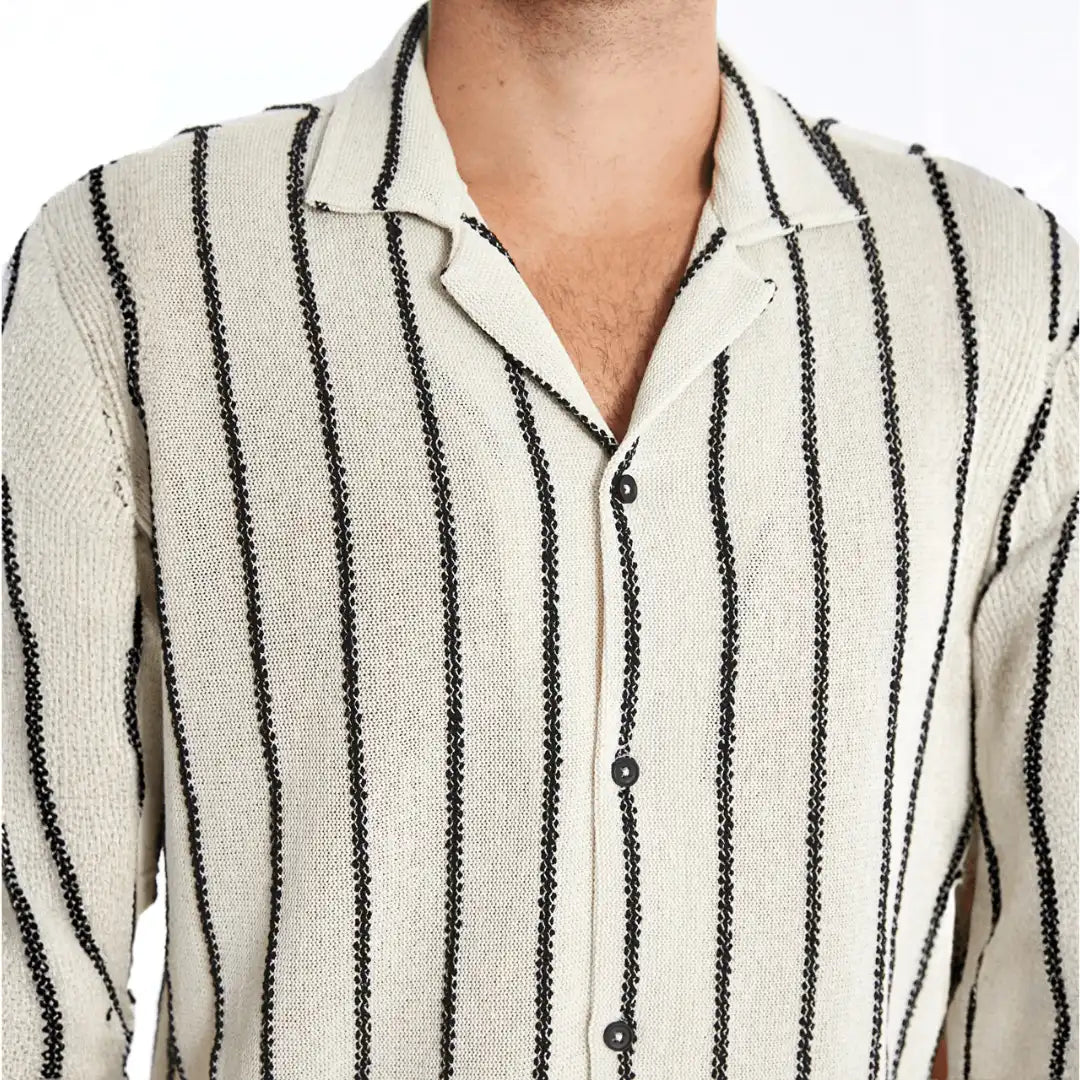 LCW Vision Regular Fit Short Sleeve Striped Shirt