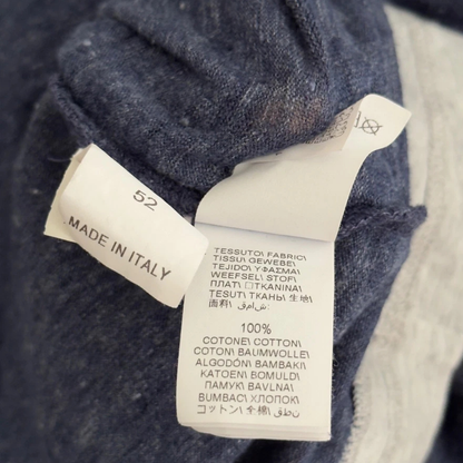 Brunello Cucinelli Mens Linen Polo Shirt