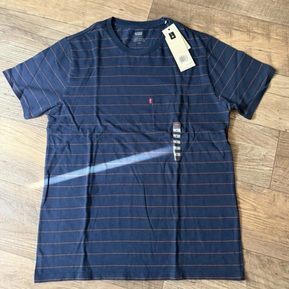 Levi's Men’s Navy Blue Short-Sleeve