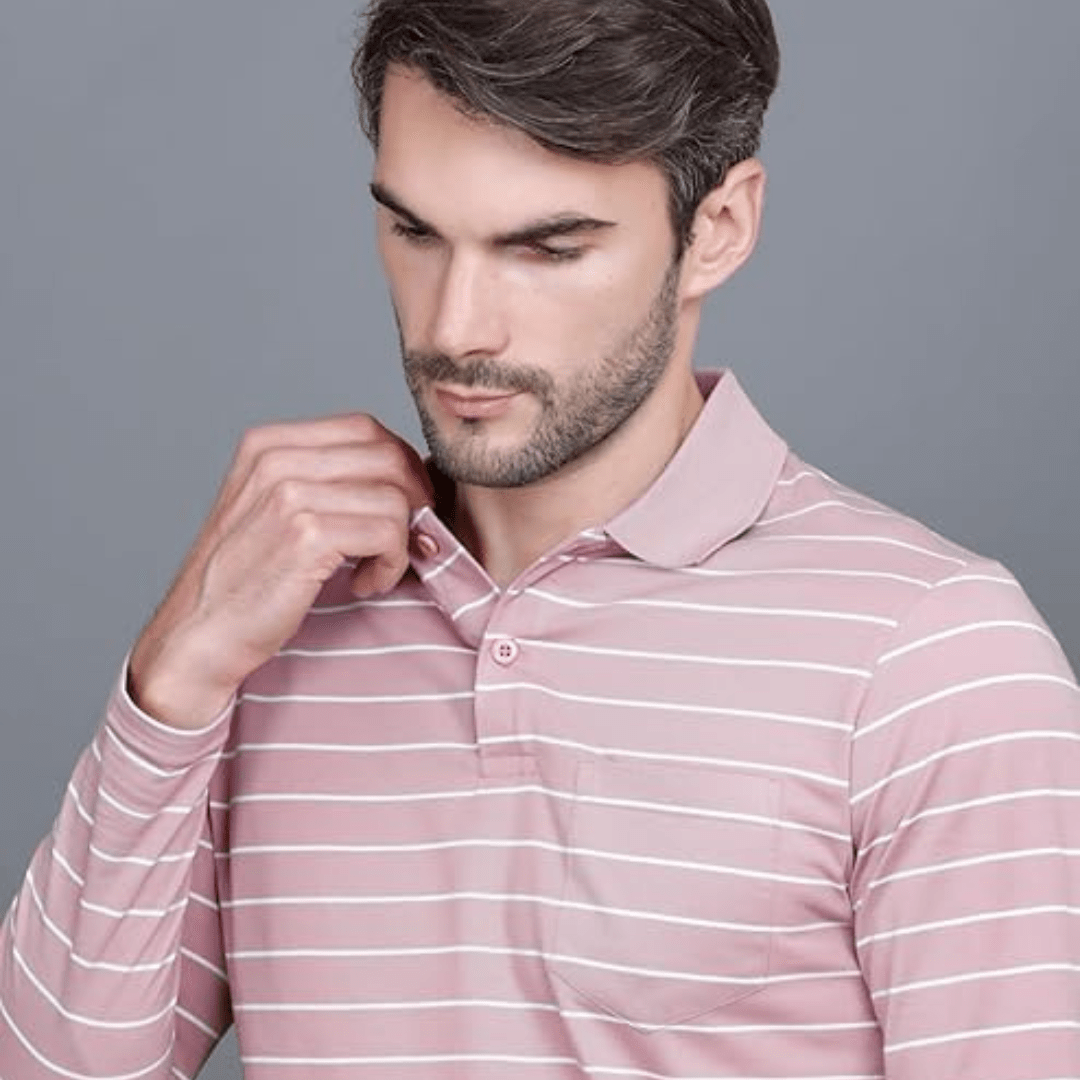 GODFREY Cotton Polo T Shirts for Men with Pocket - Teecraft